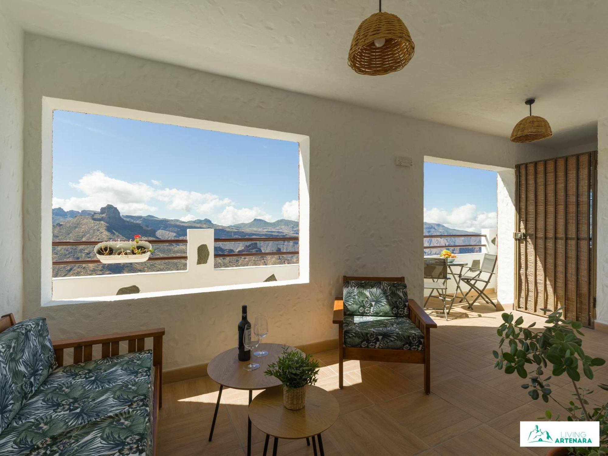 Living - Cave House & Silence Adults Only Apartment Artenara